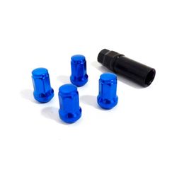 SET 16 TUERCAS+LLAVE 12X1.50 L32 AZUL S1907
