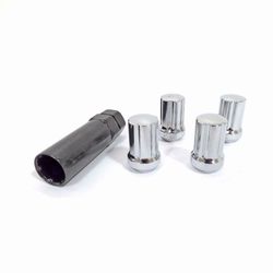 SET 16 TUERCAS+LLAVE 12X1.50 L32 CROMADO 3827