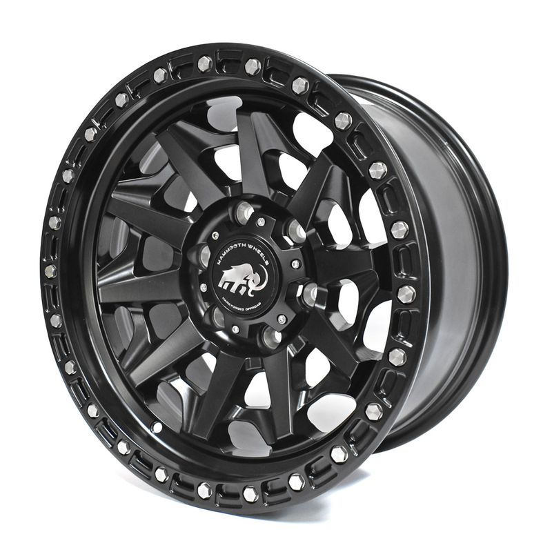 LLANTAS-17X8.5-6X139.7-ET0-CB110.5-MAT-BK-MAMMOOTH