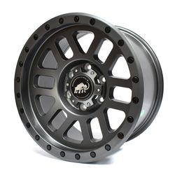 LLANTAS 17X9 6X139.7 ET0 CB110.5 MATT BK E2302 MET -  17 6X139 | MAMMOOTH OFFROAD