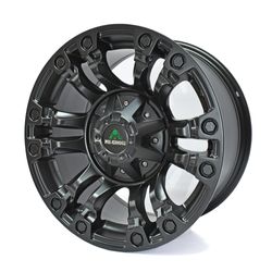 LLANTAS 16X8 6X139.7 CB110 ET0 MATT BLK 166141 -  16 6X139 | RASCH