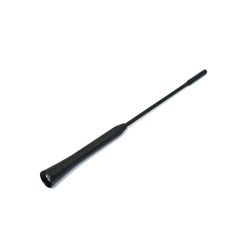 ANTENA D/RADIO NEGRA 24CM / 3 PERNOS CORTO (BLISTE