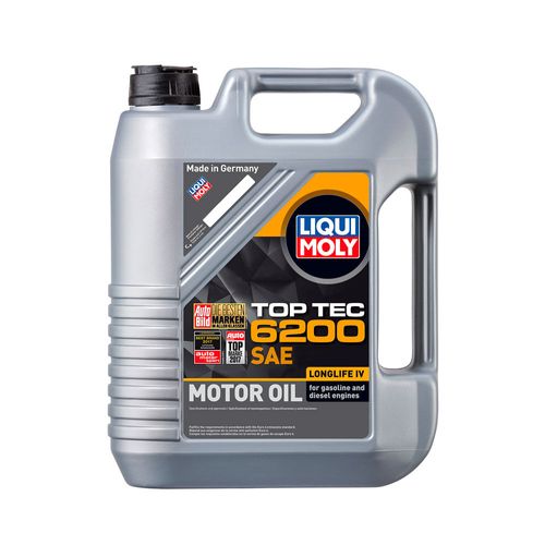 ACEITE LIQUI MOLY TOP TEC 6200 0W20 4LT  |  Imagen Referencial