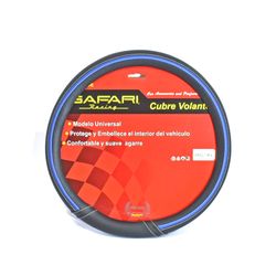 CUBRE VOLANTE NEGRO/AZUL JX183003/1BK+BL