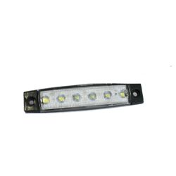 LUZ LATERAL BLANCO 6LED 12V SF-F-084W