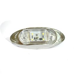 LUZ LATERAL BLANCO 6 LED 12/24V