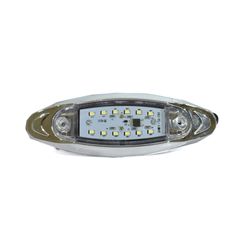 LUZ LATERAL BLANCO 12 LED 12/24V