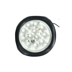 FOCO BLANCO 19 LED 10/30V C/GOMA