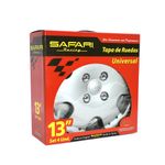 TAPA-RUEDA-13--SILVER-CHARCOAL-CF80443SC-CJ-CF---|-SAFARI-RACING