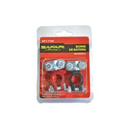 BORNER BATTERIA NEGRO-ROJO YH-7709