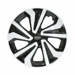 TAPA DE RUEDA 14 WHITE-BLACK F 80-1604W-E