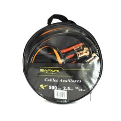 CABLE AUXILIAR DE BATERIA 500AMP 2.5MT SBC-206