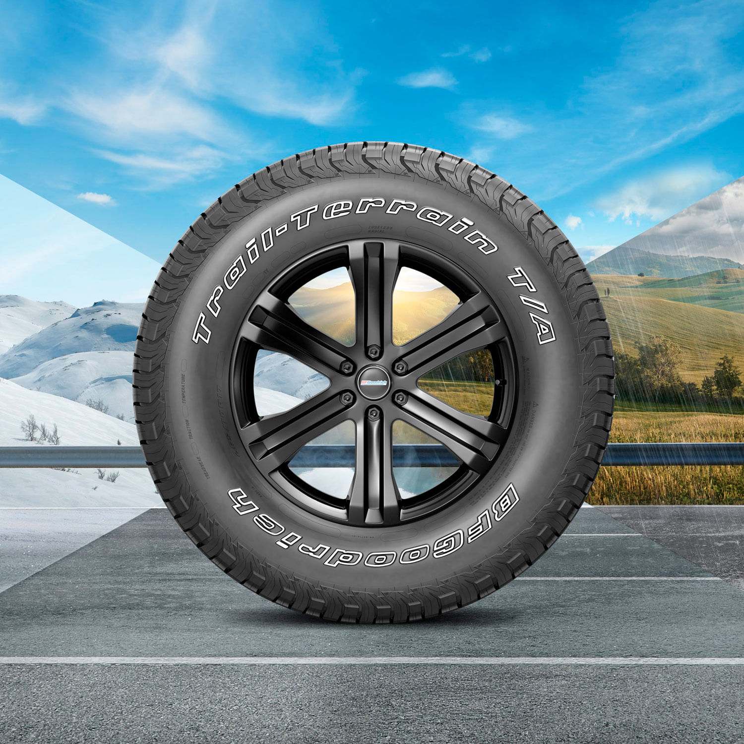 NEUMATICOS BFGOODRICH 265/65R18 114T TL TRAILTERRAIN T/A ORWL GO