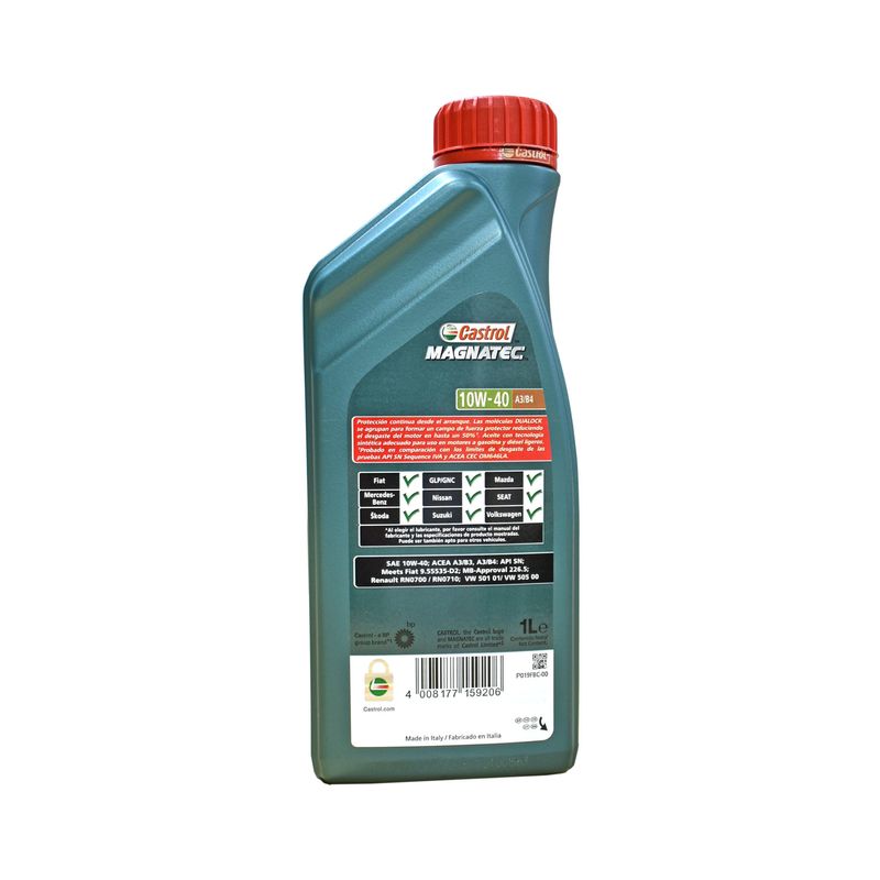 Aceite motor castrol magnatec 10w40 3.78 litros