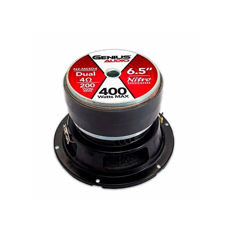 SUBWOOFER-SERIE-NITRO-6.5--400-WMAX-200-WRMS-DOBLE-BOBINA-4-OHM-VOICE-COIL-ALAMBRE-REDONDO-DE-COBRE