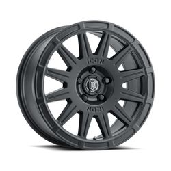 LLANTAS 15X7 5X100 ET +15 ICON ALLOYS RICOCH 15 5X100 | SAT BLACK