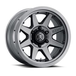 LLANTAS 17X8.5 5X127 ET -6 ICON ALLOYS REBOUND PRO 17 5X127 | TITANIUM