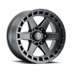 LLANTAS 17X8.5 6X139.7 ET 0 ICON ALLOYS RAIDER 17 6X139 | SAT BLACK