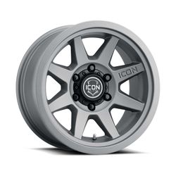 LLANTAS 17X8.5 6X139.7 ET 0  ICON ALLOYS REBOUND SLX 17 6X139 | CHARCOAL