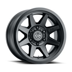 LLANTAS 17X8.5 6X139.7 ET 0 ICON ALLOYS REBOUND SLX 17 6X139 | SAT BLACK