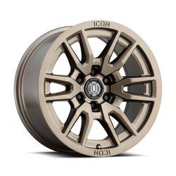 LLANTAS 17X8.5 6X139.7 ET 0  ICON ALLOYS VECTOR 6 17 6X139 | BRONZE