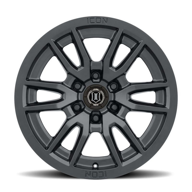 LLANTAS-17X8.5-6X139.7-ET-0-ICON-ALLOYS-VECTOR-6-17-6X139-|-SAT-BLACK