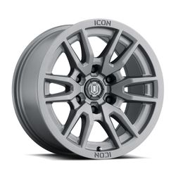 LLANTAS 17X8.5 6X139.7 ET 0 ICON ALLOYS VECTOR 6 17 6X139 | TITANIUM