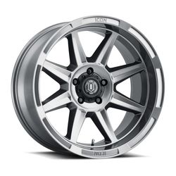 LLANTAS 20X10 6X139.7 ET -24 ICON ALLOYS BANDIT 20 6X139 | GLOSS TITANIUM