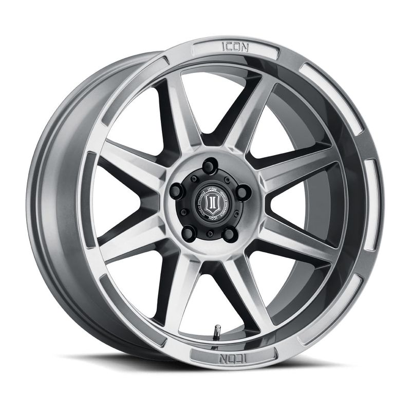 LLANTAS-20X10-6X139.7-ET--24-ICON-ALLOYS-BANDIT-20-6X139-|-GLOSS-TITANIUM