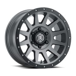 LLANTAS 20X10 6X139.7 ET -19 ICON ALLOYS COMPRESSION 20 6X139 | TITANIUM