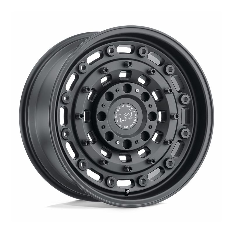 LLANTAS-16X8.0-6X120-139.7-ET-10-BLACK-RHINO-ARSENAL-16-6X120-16-6X139|-TEXTURED-MATTE-B