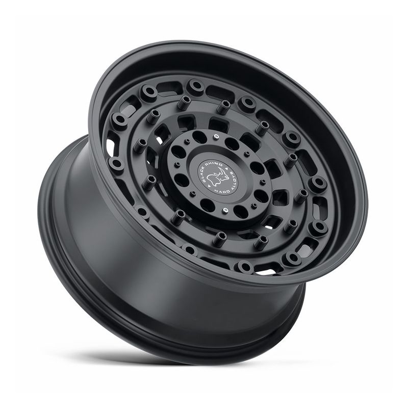 LLANTAS-16X8.0-6X120-139.7-ET-10-BLACK-RHINO-ARSENAL-16-6X120-16-6X139|-TEXTURED-MATTE-B