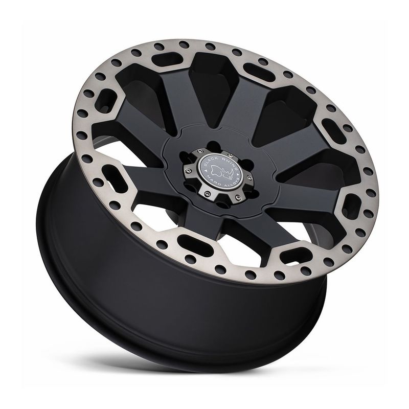 LLANTAS-17X8.0-5X120-ET35-BLACK-RHINO-WARLORD-17-5X120-|-MATTE-BLACK-W-MACHINE-DA