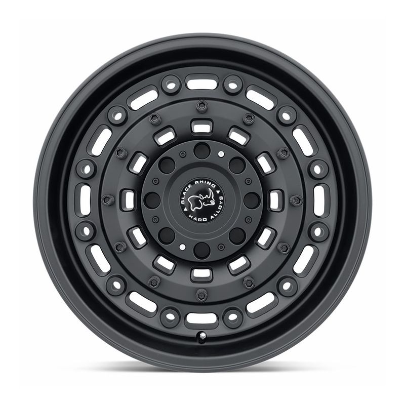 LLANTAS-17X8.0-6X130-ET38-BLACK-RHINO-ARSENAL-17-6X130-|-TEXTURED-MATTE-BLACK