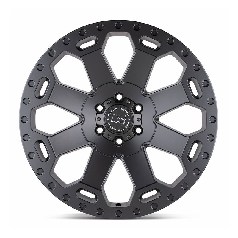 LLANTAS-18X9.0-6X120-ET12-BLACK-RHINO-WARLORD-18-6X120-|-MATTE-GUNMETAL