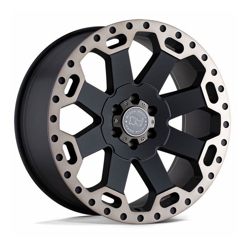 LLANTAS-18X9.0-6X139.7-ET-12-BLACK-RHINO-WARLORD-18-6X139-|-MATTE-BLACK-W-MACHINE