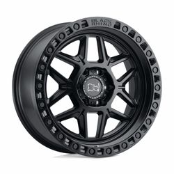 LLANTAS 20X9.0 6X135 ET12 BLACK RHINO KELSO 20 6X135 | MATTE BLACK W/BLACK BOLTS