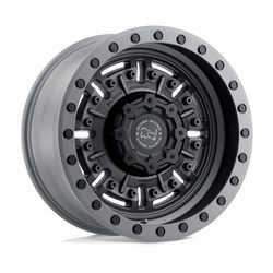 LLANTAS 20X9.5 6X139.7 ET12 BLACK RHINO ABRAMS TEXTURED 20 6X139 | MATTE GUNMETAL