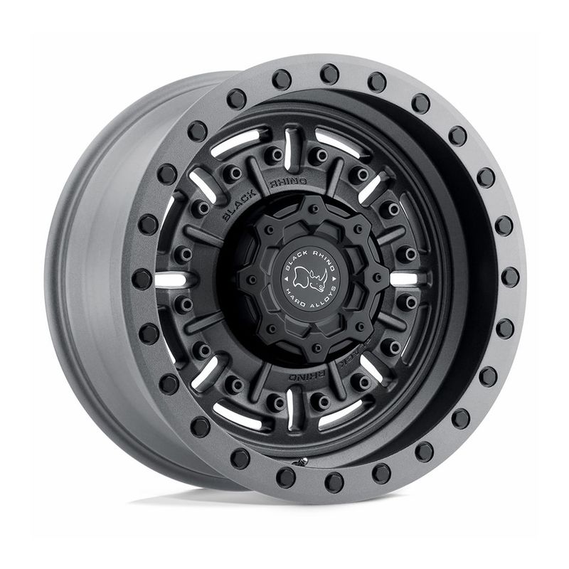LLANTAS-20X9.5-6X139.7-ET12-BLACK-RHINO-ABRAMS-TEXTURED-20-6X139-|-MATTE-GUNMETAL