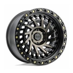 LLANTAS 20X9.5 6X139.7 ET-12 BLACK RHINO SHREDDER 20 6X139 | MATTE BLACK DARK