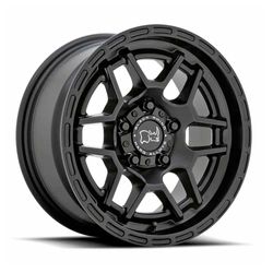 LLANTAS 15X7.0 5X114.3 ET15 BLACK RHINO BATONA 15 5X114 | MATTE BLACK