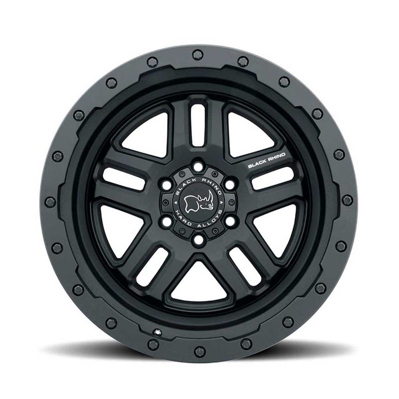 LLANTAS-17X8.0-5X120-ET30-BLACK-RHINO-BARSTOW-17-5X120-|-MATTE-BLACK