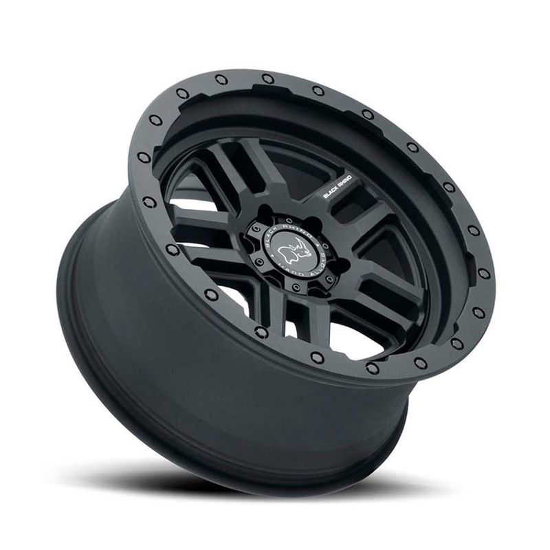 LLANTAS-17X8.0-5X120-ET30-BLACK-RHINO-BARSTOW-17-5X120-|-MATTE-BLACK