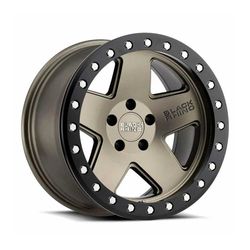 LLANTAS 17X8.5 6X139.7 ET00 BLACK RHINO CRAWLER BEADLOCK 17 6X139 | MATTE BRONCE