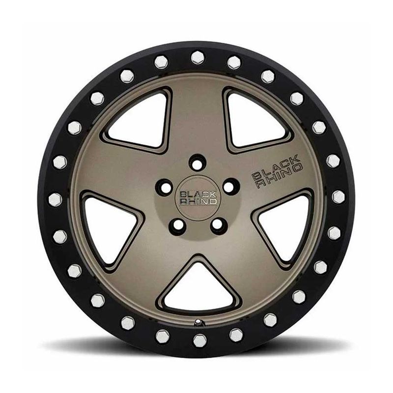 LLANTAS-17X8.5-6X139.7-ET00-BLACK-RHINO-CRAWLER-BEADLOCK-17-6X139-|-MATTE-BRONCE