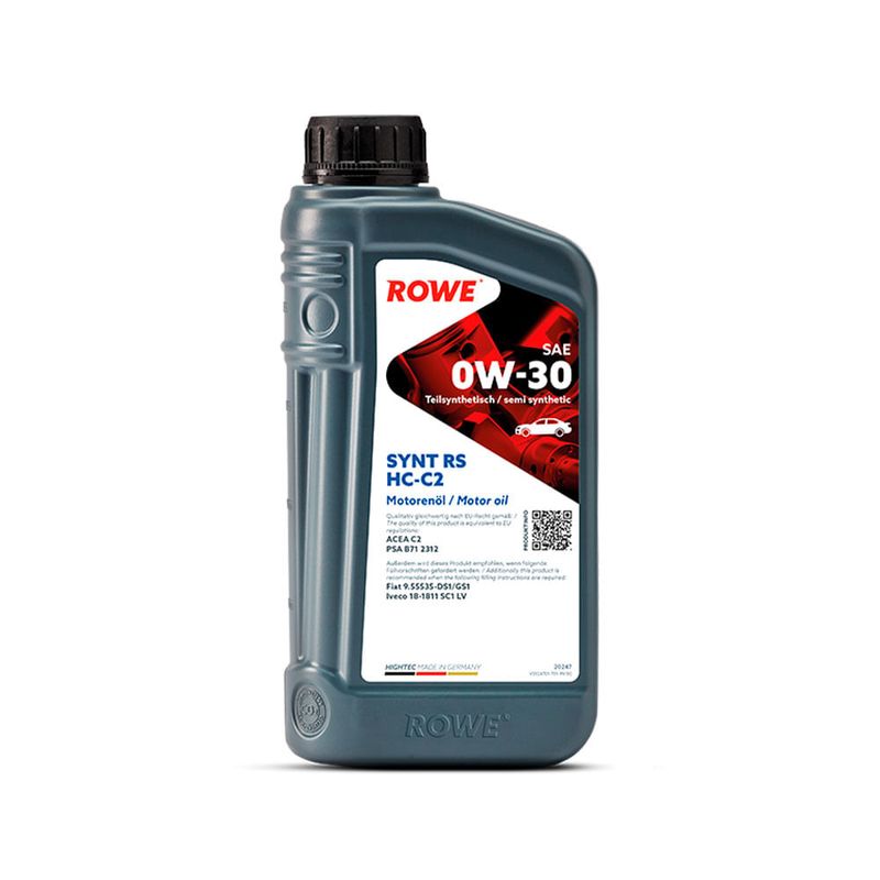 ACEITE-MOTOR-ROWE-HIGHTEC-SYNT-RS-0W30-HC-C2-1-LT