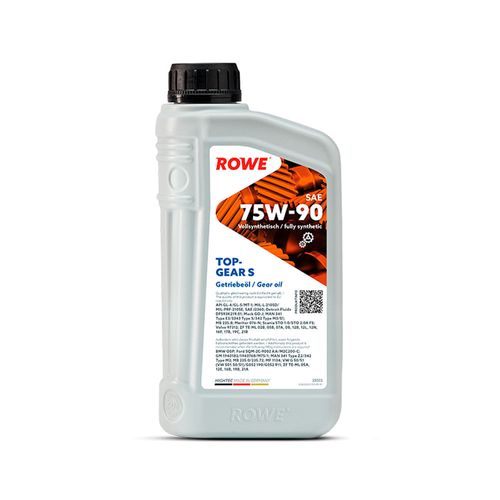 ACEITE TRANSMISION TOPGEAR 75W-90 S 1 LT ROWE