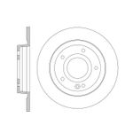 DISCO DE FRENO TRASERO MERCEDES BENZ GLA 220D | ZIMMERMAN - 400.5545.20