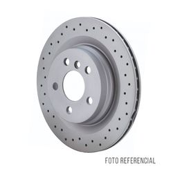 DISCO DE FRENO MERCEDES BENZ ML350 - DELANTERO | ZIMMERMAN - 400.3685.20