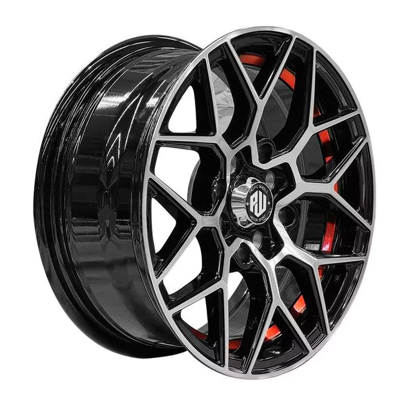 LLANTAS-14X6-4X100---4X108-ET25-GARA-BM-UC-RED